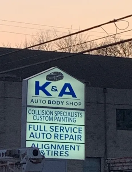 auto body shops K & A Auto Body Shop