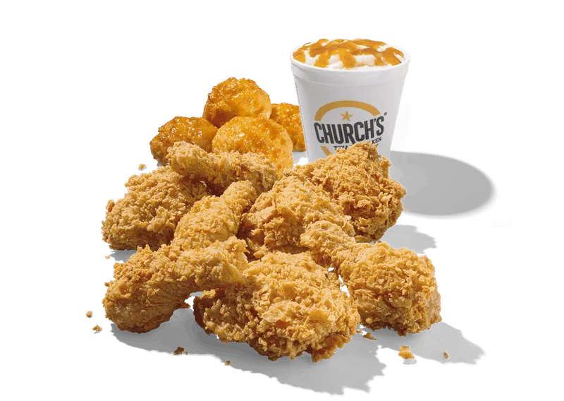 chicken nuggets Church's Texas Chicken