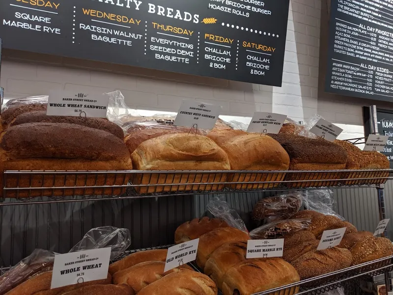 bread Baker Street Bread Co. Cafe & Bakery