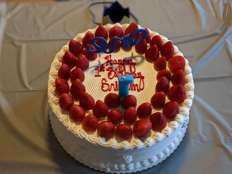 strawberry cake Termini Bros Bakery