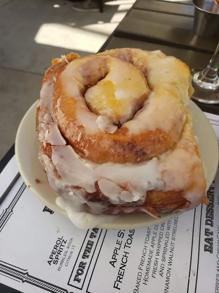 cinnamon rolls Bread Winners Cafe & Bakery