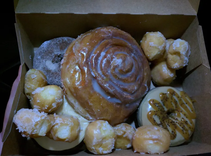 cinnamon rolls Hypnotic Donuts & Biscuits