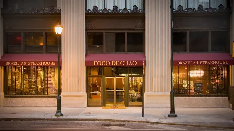 restaurants for large groups Fogo de Chão Brazilian Steakhouse