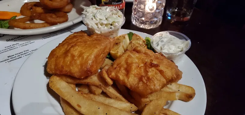 fish and chips George and Dragon English Pub