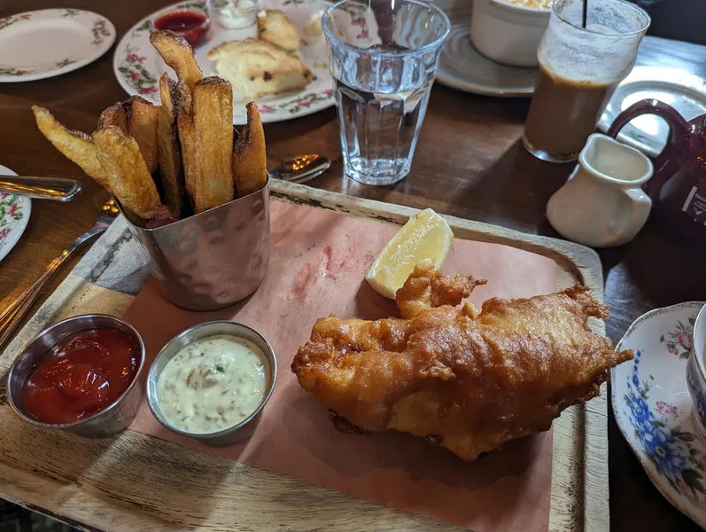 fish and chips The Dandelion