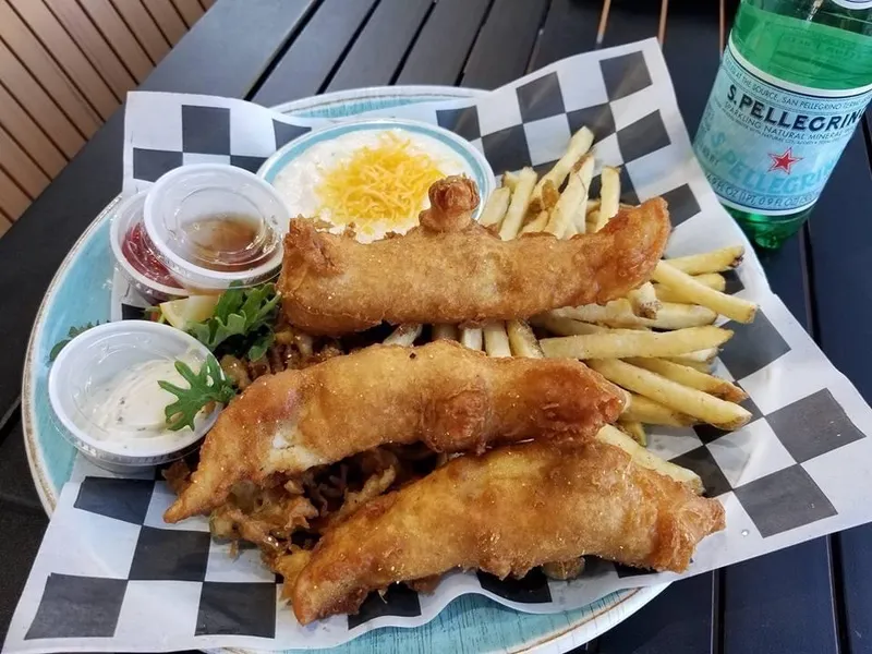 fish and chips Fish City Grill