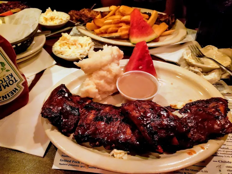 BBQ Restaurants Rib Rack