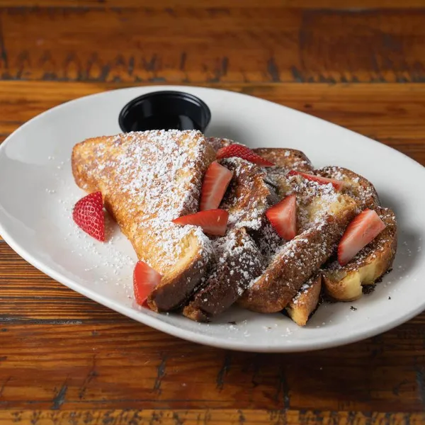 French Toast Bertha's cafe