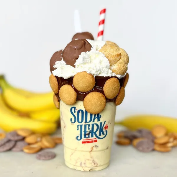 banana puddings Soda Jerk Co. Milkshake Bar