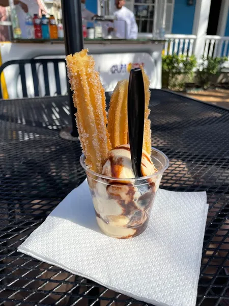 banana puddings La Churrería by ChurroStar in Downtown San Antonio