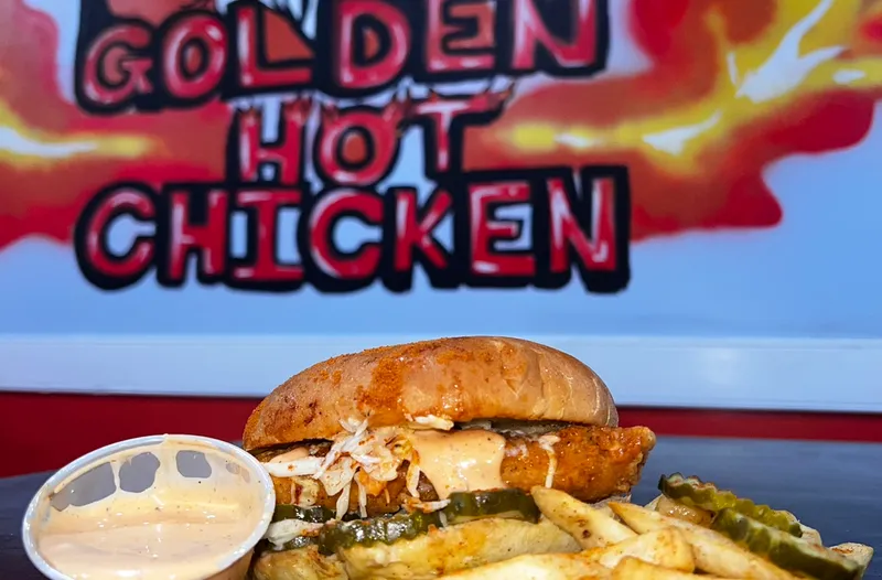 chicken tenders Golden Hot Chicken