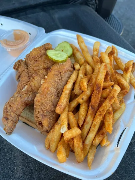 chicken tenders Asad's Hot Chicken