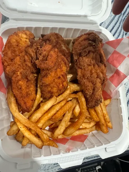 chicken tenders Nanu's Hot Chicken