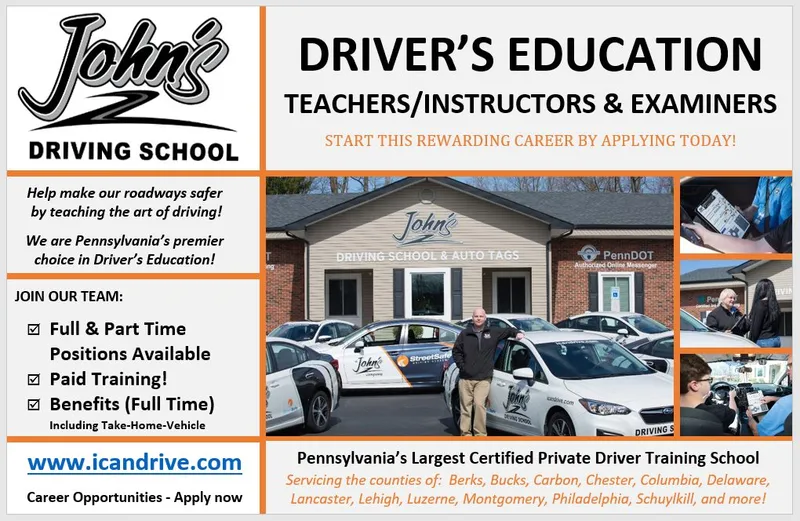 driving schools John's Driving School - Philadelphia