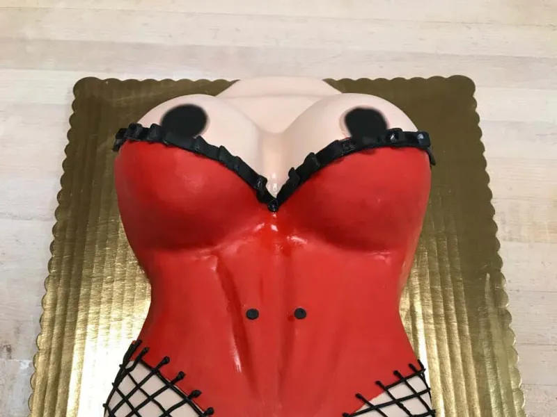 strawberry cake Dallas Texas Erotic Bakery Cakes