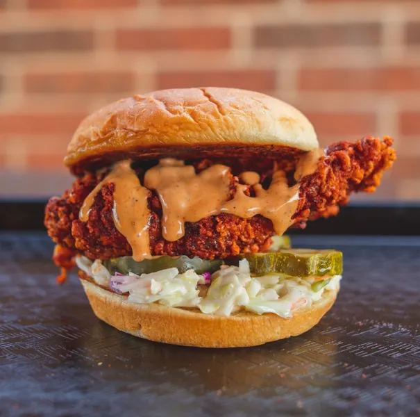 chicken sandwiches Smackbird Hot Chicken