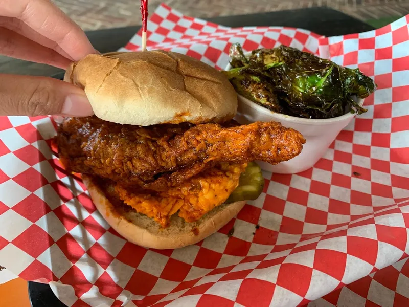 chicken sandwiches Palmer's - Hot Chicken, Catfish and Shrimp