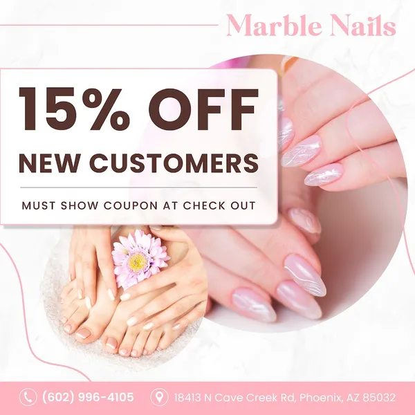 nail salons Marble Nails (15% OFF New Customers)