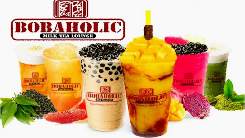 bubble tea Bobaholic Milk Tea Lounge