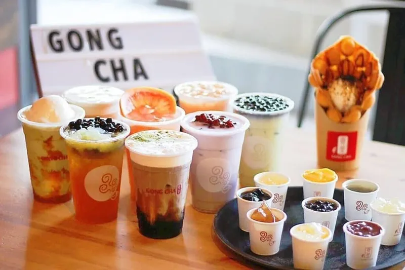 bubble tea Gong Cha