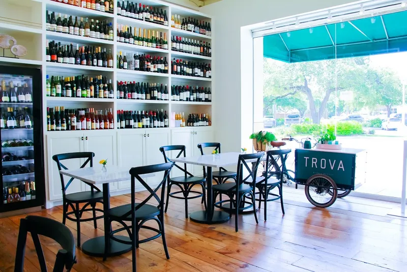 wine bars Trova Wine + Market