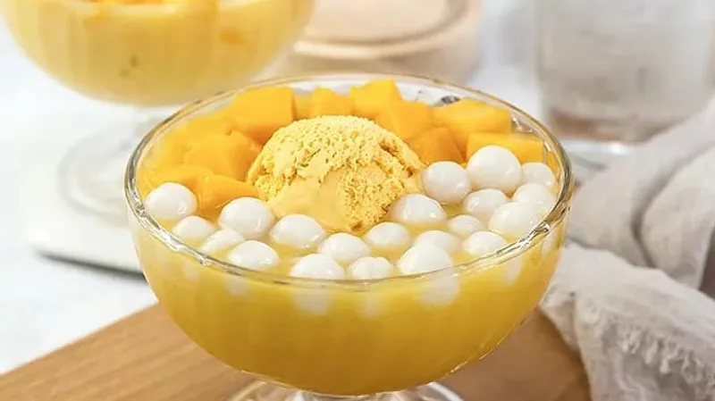 bubble tea Mango Mango Dessert