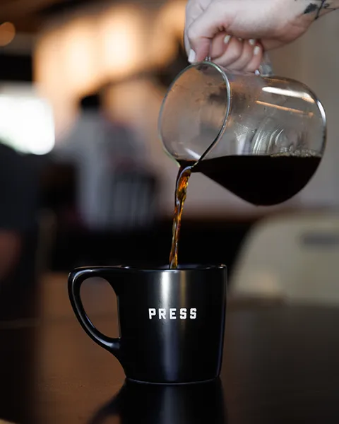 brew coffee Press Coffee - The Roastery