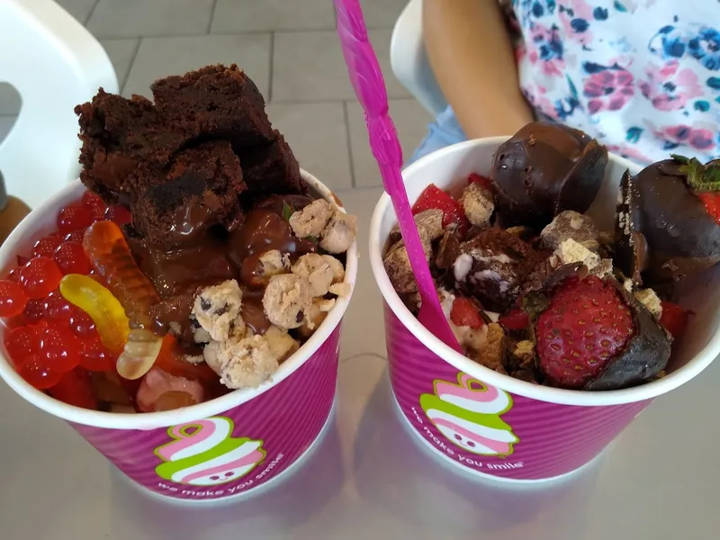 frozen yogurt Menchie's Frozen Yogurt