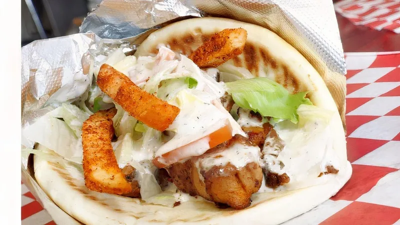 chicken wraps NY Gyro King