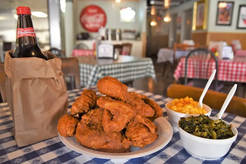 comfort food Gus’s World Famous Fried Chicken