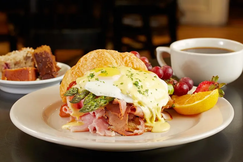 egg sandwich Bread Winners Cafe & Bakery