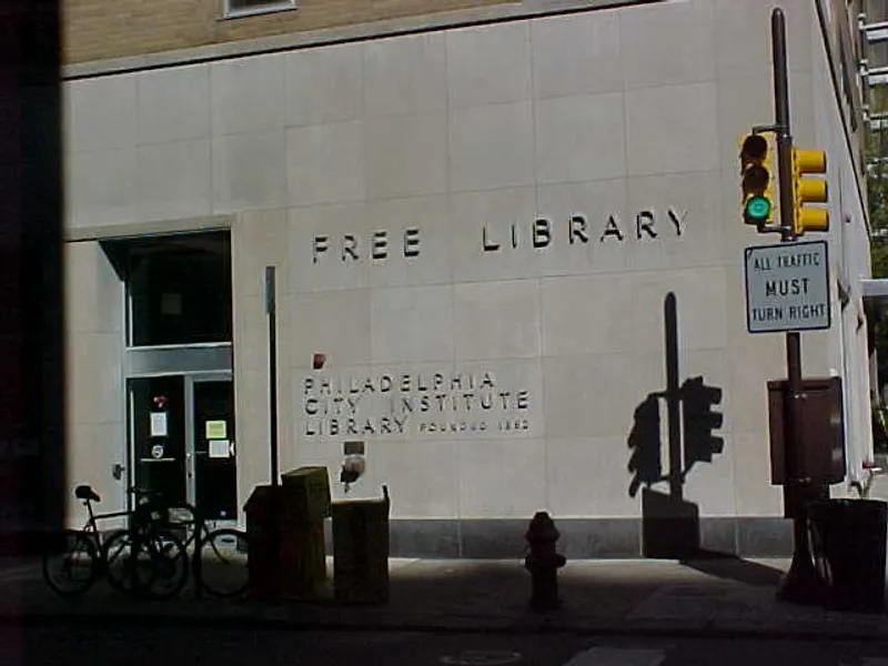 Libraries Philadelphia City Institute