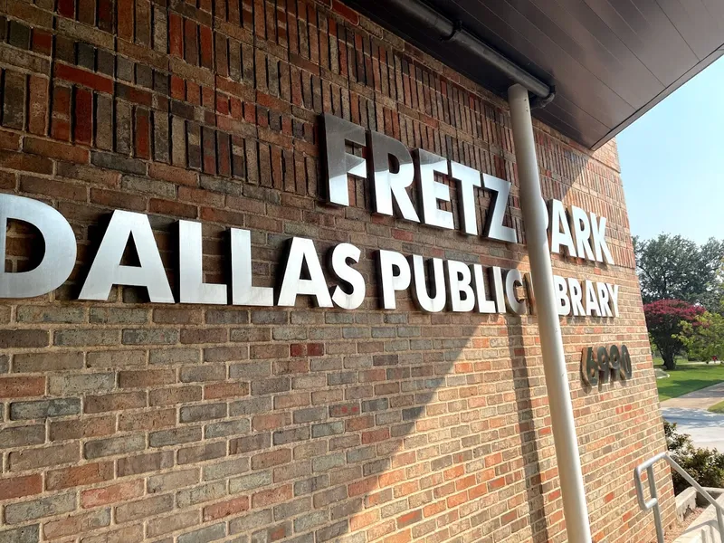 Libraries Fretz Park Branch Library