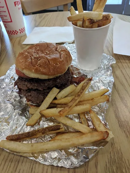 French Fries Five Guys in Downtown Phoenix