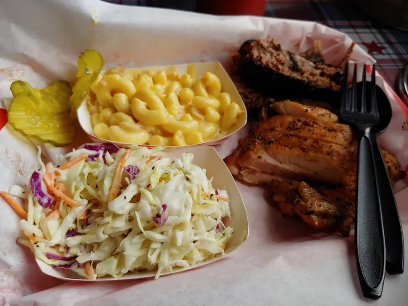 cole slaw RUSTY BUCKET JAWSMACKING BBQ