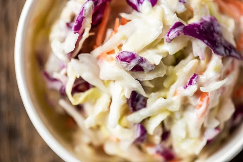 cole slaw Smokey Mo's BBQ