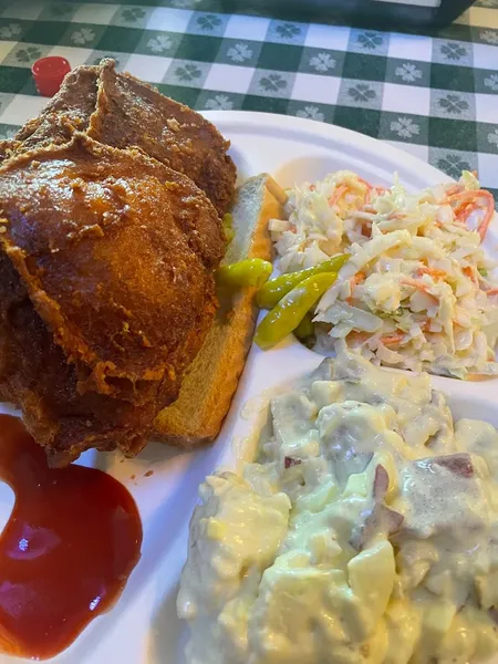 cole slaw Gus's World Famous Fried Chicken