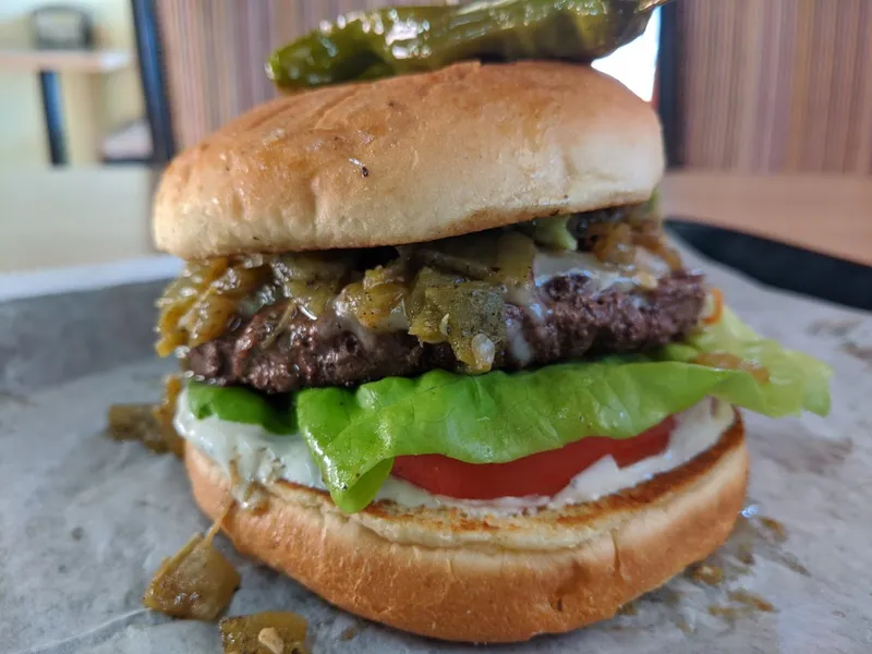 turkey burgers Hatch It: Green Chile Burgers & Tacos