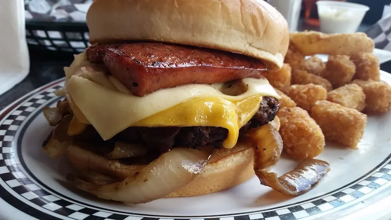 turkey burgers Cheesy Jane's