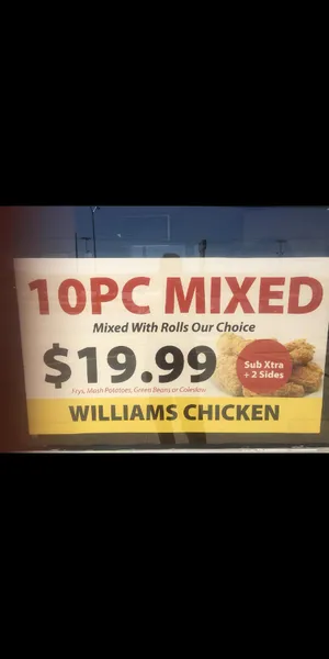 fried chicken Williams Chicken