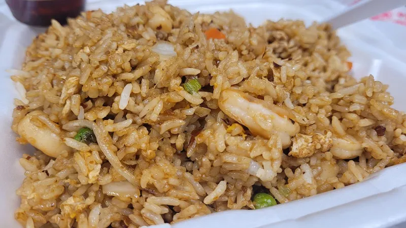 Fried rice Asian Street Food