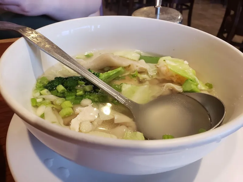 chicken rice soup Hong Kong Kitchen