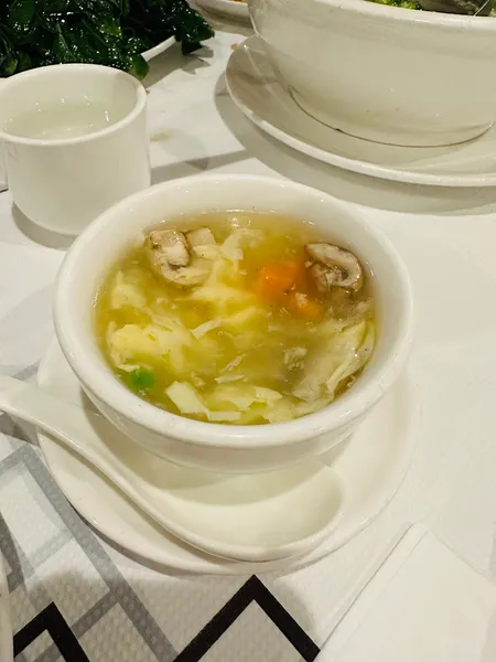 chicken rice soup Great Wall Cuisine