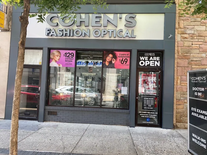 sunglasses stores Cohen's Fashion Optical • we have moved to 1030 Arch St • near N 11th St • 215.238.1444