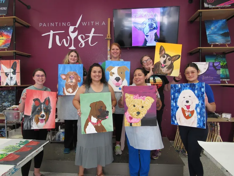 craft classes Painting with a Twist