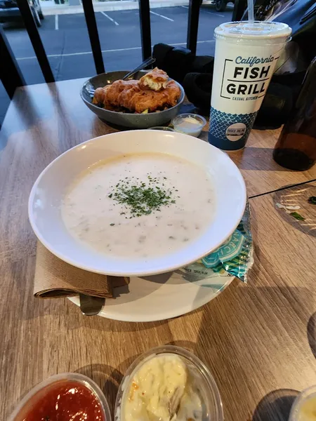 clam chowder California Fish Grill