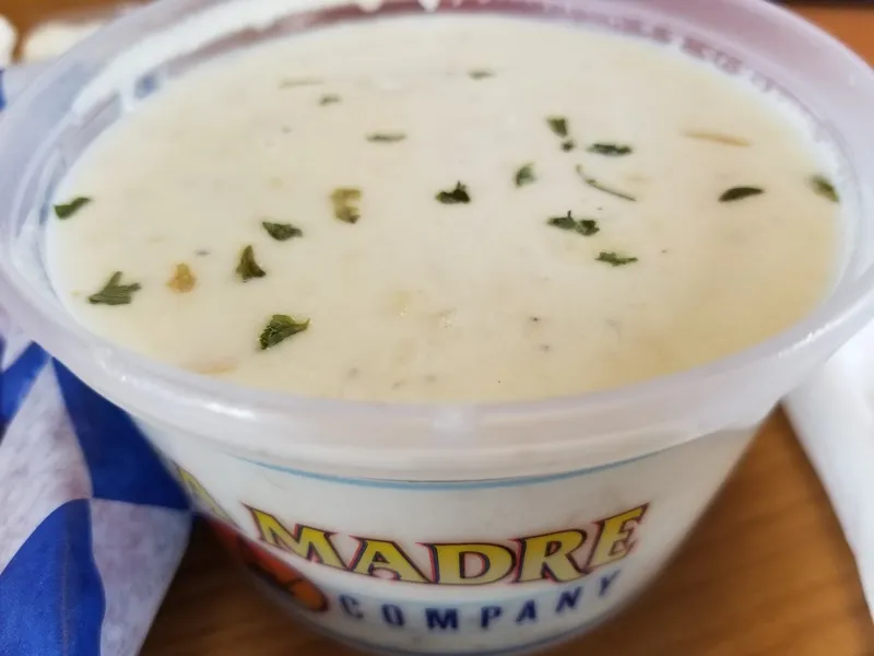 clam chowder Laguna Madre Seafood Company