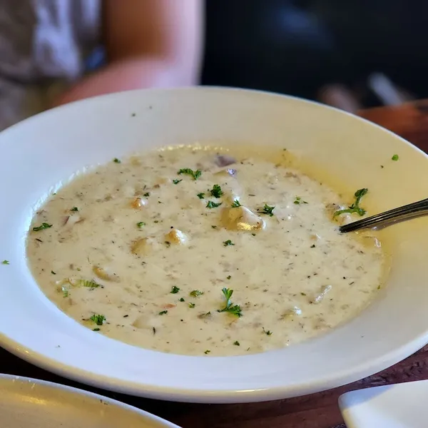 clam chowder Anaya's Seafood Addison