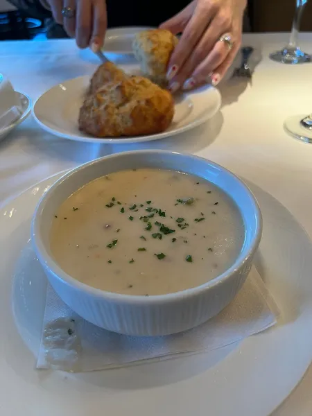 clam chowder Cafe Pacific