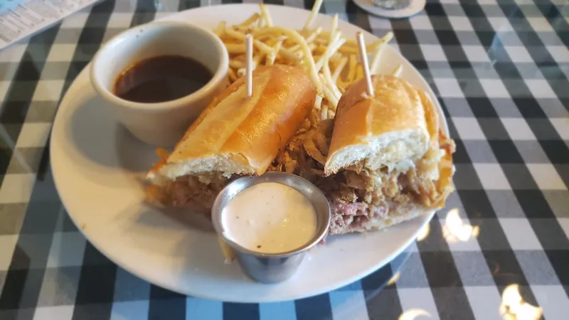 french dip Wally's American Pub N Grill